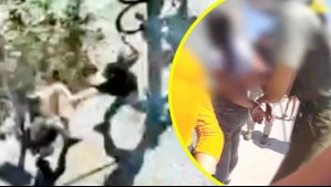 Detienen a ocho personas por robo tipo 'jauría' en La Reina: Asaltaron y golpearon a una mujer afuera del Metro