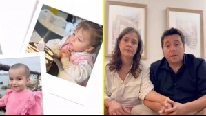 'Un caso único en Chile': Padres de niña con cáncer cerebral lanzan campaña para pagar su tratamiento en el extranjero