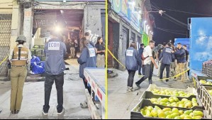 Crimen en La Vega: Hombre de 54 años es asesinado a disparos dentro de local comercial en Recoleta