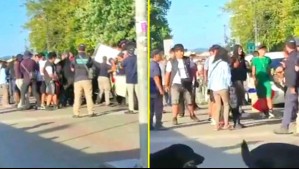 Video muestra agresión de ambulantes a inspectores municipales en Valdivia