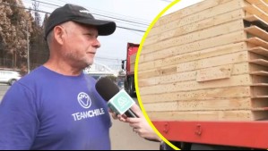 'Manejamos toda la noche': Voluntarios viajaron desde Santiago y donaron cinco casas a familias damnificadas en Lirquén