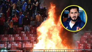 'Me da pena': La categórica condena de Johnny Herrera a los actos vandálicos en partido de la U