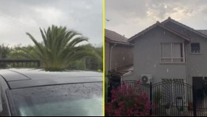 'Festival de truenos': Usuarios de redes sociales reportan intensa tormenta eléctrica en la Región Metropolitana