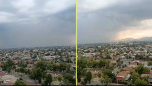 'Esto se conoce como reventón': Video muestra la nube que causó estragos en Maipú