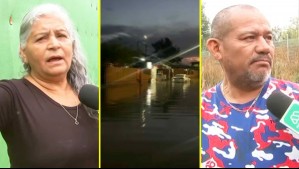 Vecinos de Camino a Melipilla apuntan a EFE por inundaciones en Padre Hurtado