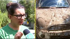 'Vino un río de barro y me llevó 200 metros hacia abajo': Mujer fue arrastrada en su auto por aluvión en Lo Barnechea