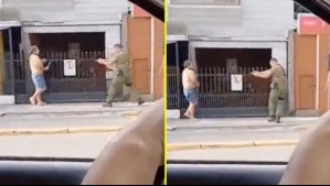 Carabineros dispara a hombre que realizó amenazas con cuchillo en Subcomisaría de Cabrero: Lo formalizarán por homicidio frustrado