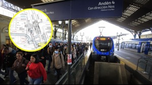 Con cintas 'tipo aeropuerto' y conexión al Tren a Melipilla: Así será la ampliación de la Estación Central del Metro de Santiago