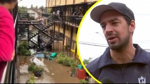 'Se cayó el cielo durante 30 minutos continuos': Alcalde Vodanovic analiza los daños a 700 familias que dejó el temporal en Maipú