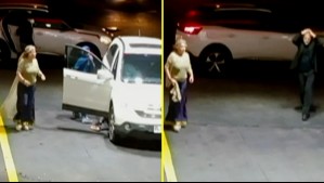 Video muestra momento exacto de la encerrona a actor Osvaldo Silva y su esposa en Recoleta