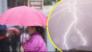 Lluvia en Santiago este miércoles: Anuncian precipitaciones con probables tormentas eléctricas en la RM
