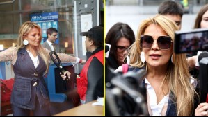 Cathy Barriga llega a audiencia de preparación del juicio oral: 'Se tendrán que comprobar las acusaciones'