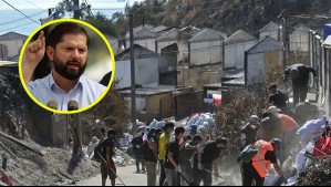 'Hay un cuello de botella': Presidente Boric reconoce 'lentitud' en instalación de viviendas de emergencia