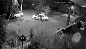 Video muestra violenta encerrona a madre con sus hijos en Puente Alto