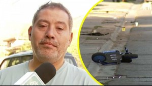 Tío de joven atropellado en Huechuraba niega intento de asalto y apunta a conductor ebrio: 'Él es un delincuente, no mi sobrino'