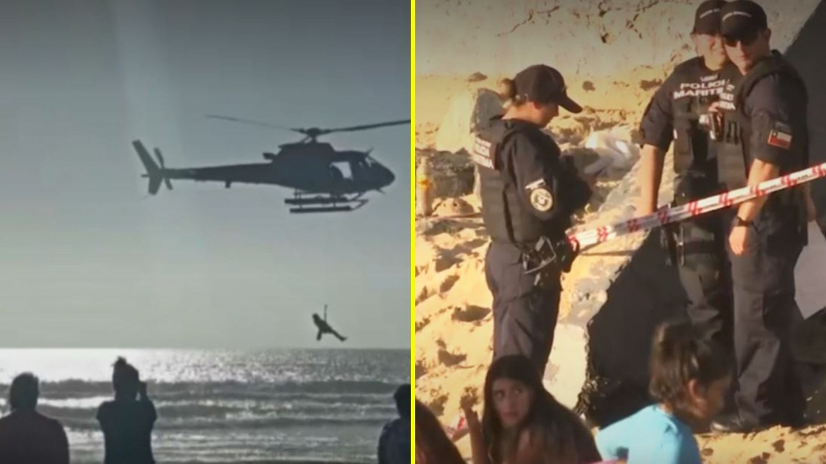 Hombre muere ahogado en Viña del Mar: Equipos de rescate no pudieron reanimarlo