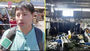 'Todo lo que se había comprado se ha perdido': Locatarios de La Vega lamentan millonarias pérdidas tras incendio