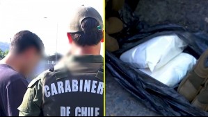 Testigos en la frontera: Hombre fue captado transportando dos paquetes de droga mientras iba en un bus