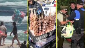 Alimentos y alcohol: Mafias de ambulantes de Santiago se trasladan al litoral central para vender durante el verano