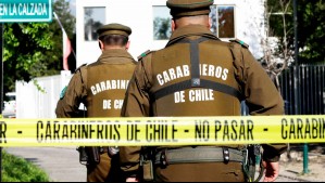 Dos carabineros resultaron heridos durante persecución policial en La Legua