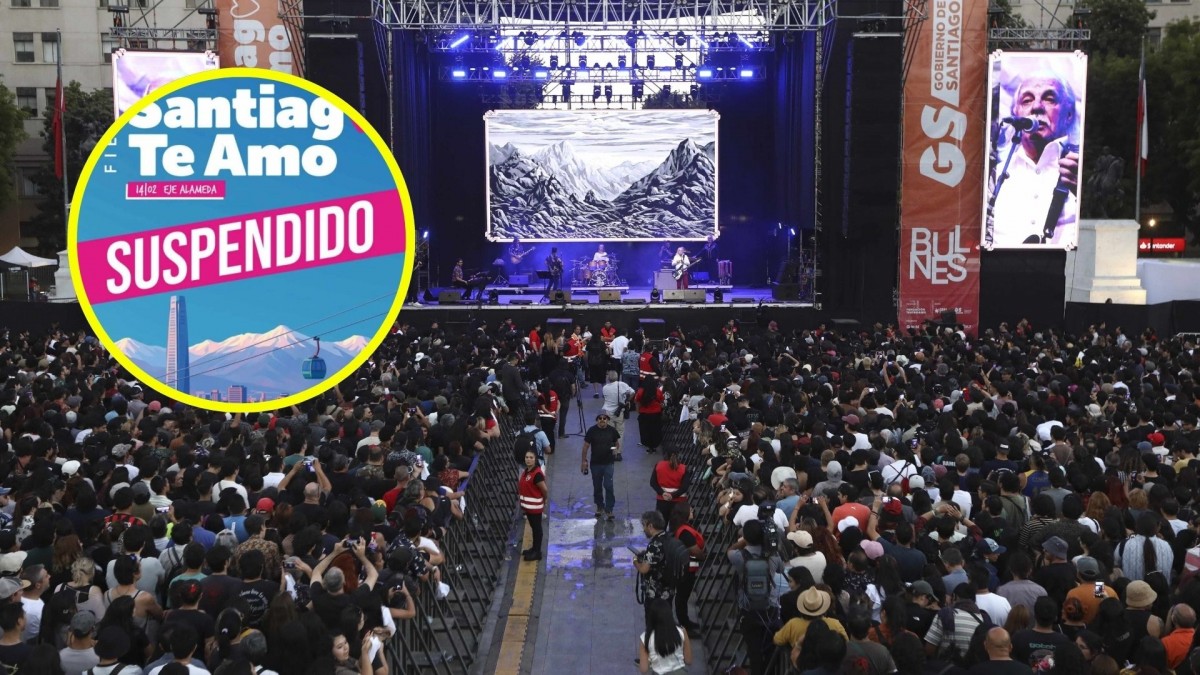 A sólo cinco días del evento: Gobierno de Santiago suspende la fiesta Santiago Te Amo