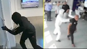 Con armas de grueso calibre y en menos de 5 minutos: Así operan las bandas que asaltan tiendas electrónicas