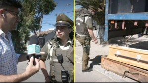'¿No le da miedo?': La divertida pregunta de Karim Butte a carabinero tras aparición de ataúd abandonado en plena calle