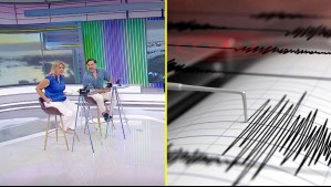 'La Gringa' miró hacia el techo y Neme no lo sintió: Así se vivió en vivo en Mucho Gusto el sismo en la zona central del país