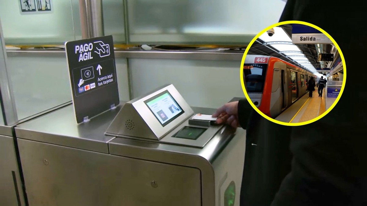 Este viernes comienza el pago ágil en Metro de Santiago: ¿Cómo funcionará el sistema?