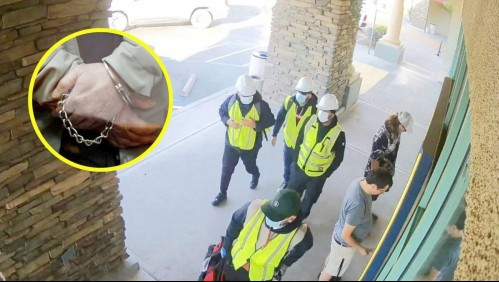 Desbaratan a banda chilena que robaba cajeros automáticos en la Costa Oeste de Estados Unidos