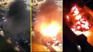 Registran impactante explosión de cámara eléctrica subterránea en Antofagasta