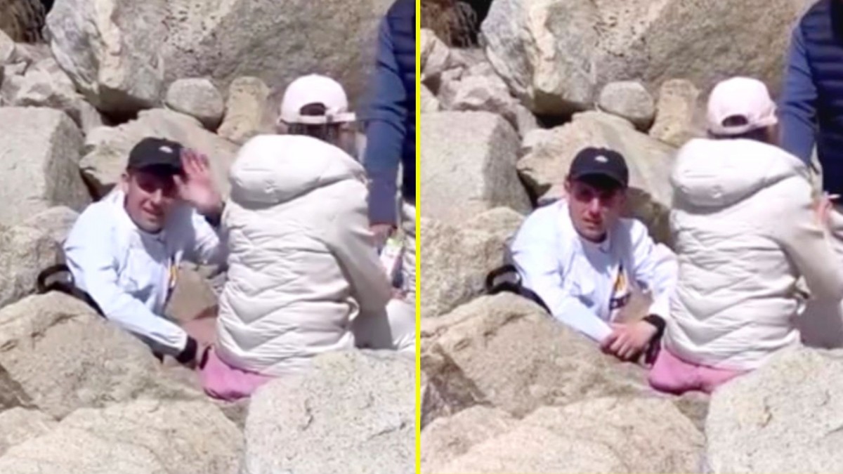 ¡No aprenden!: Ahora sorprenden a turistas españoles fumando en Torres del Paine