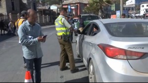 Fiscalización en Playa Grande de Cartagena: Automóvil escapó del control vehicular por no tener documentos