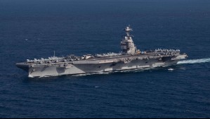 El portaaviones más grande del mundo que se desplegó frente a Venezuela y se dirige a Medio Oriente