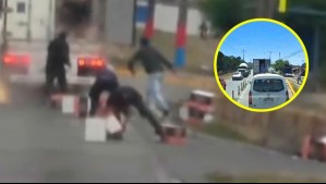 Video muesta a 'gatos ladrones 2,0' asaltando un camión en plena ruta de Talcahuano