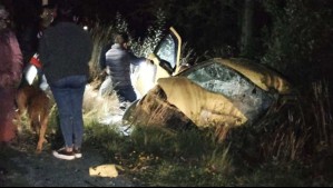 'Pasó un vehículo y atropelló a dos personas': Los detalles de la fatal colisión en Los Ríos que dejó 4 fallecidos y 6 lesionados