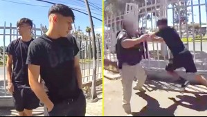 Fueron grabados dándose a la fuga: Video muestra persecución que terminó con dos detenidos en La Florida