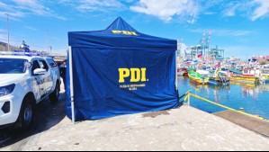 'Trabajo pericial no observó participación de terceras personas': PDI por cuerpo encontrado en lonja pesquera de San Antonio