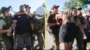 Enfrentamientos y disturbios marcan desalojo de toma Santa Marta en Maipú: Hay al menos 5 detenidos