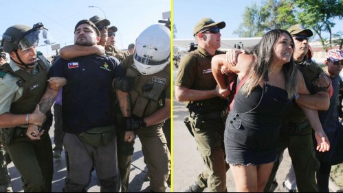 Enfrentamientos y disturbios marcan desalojo de toma Santa Marta en Maipú: Hay al menos 5 detenidos