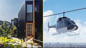 Casas de lujo y paseos en helicóptero: Así será el innovador proyecto inmobiliario que debutará en Santiago