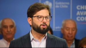 Presidente Boric por compensación previsional para las mujeres: 'Las sociedades no se construyen individualmente'