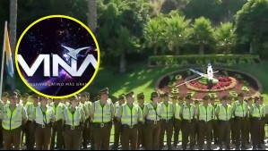 Aumento de dotación policial y tecnología: Festival de Viña 2026 refuerza su seguridad a un día de iniciar con la Gala