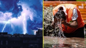 Doble aviso meteorológico en la zona centro-sur del país: Podría haber tormentas eléctricas y luego altas temperaturas