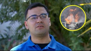 Testigo iba en camioneta con su padre cuando se originó la explosión en Renca.