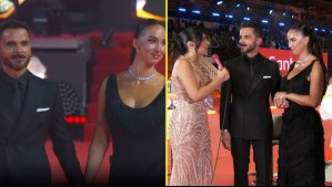 Álvaro Ballero impactó al desfilar con su nueva pareja en la Gala de Viña: 'Me siento muy seguro con María José'