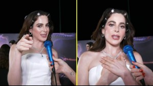 Fátima Bosch lució vestido chileno en la Gala: Será subastado y lo recaudado irá para los damnificados por los incendios