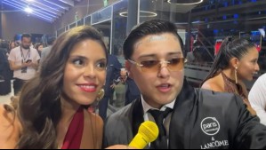 Pablo Chill-E llegó acompañado a la Gala del Festival de Viña 2026: 'Vine con mi mamita, mi manager...'