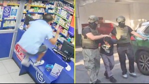 Saltaba el mesón para amenazar a sus víctimas: Detienen a delincuente que robó una farmacia en Ñuñoa