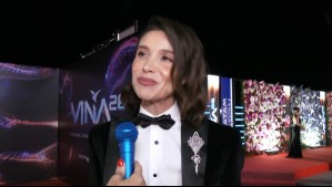 'Creo que dice algo vestirse así': El comentado atuendo de Daniela Ramírez en la Gala de Viña 2026